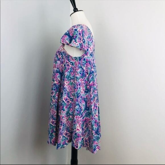 Matilda Jane In The Maze Floral Swing Tunic Top Size Small Spring - Picture 7 of 10